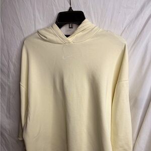 Nike lightweight hoodie with cropped sleeves